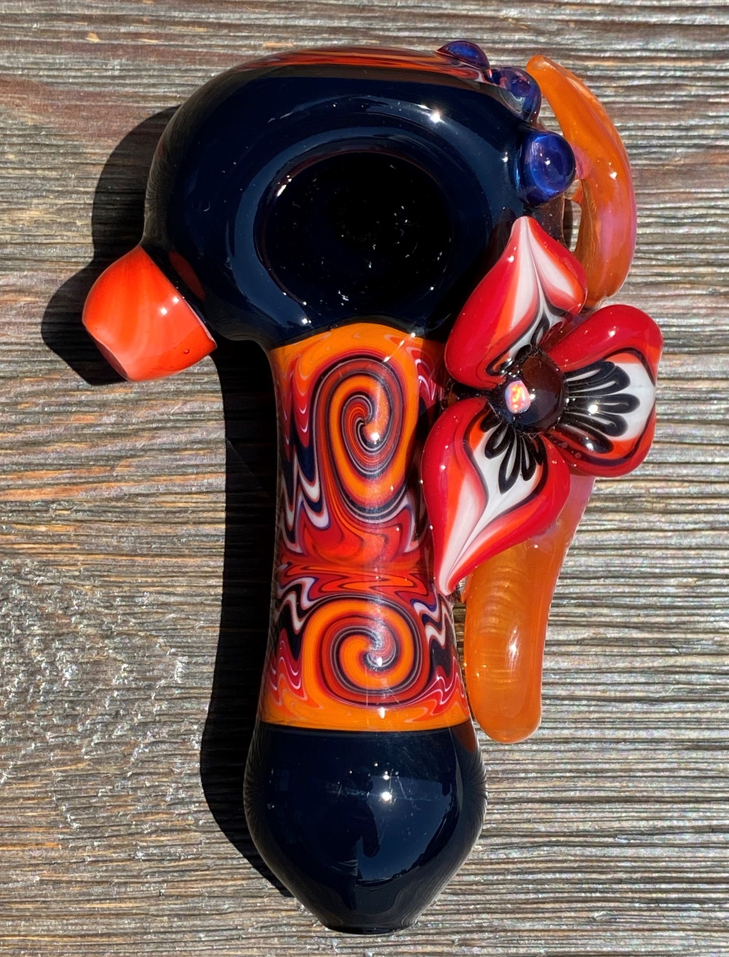 Blossom Glass Spoon Pipe #4