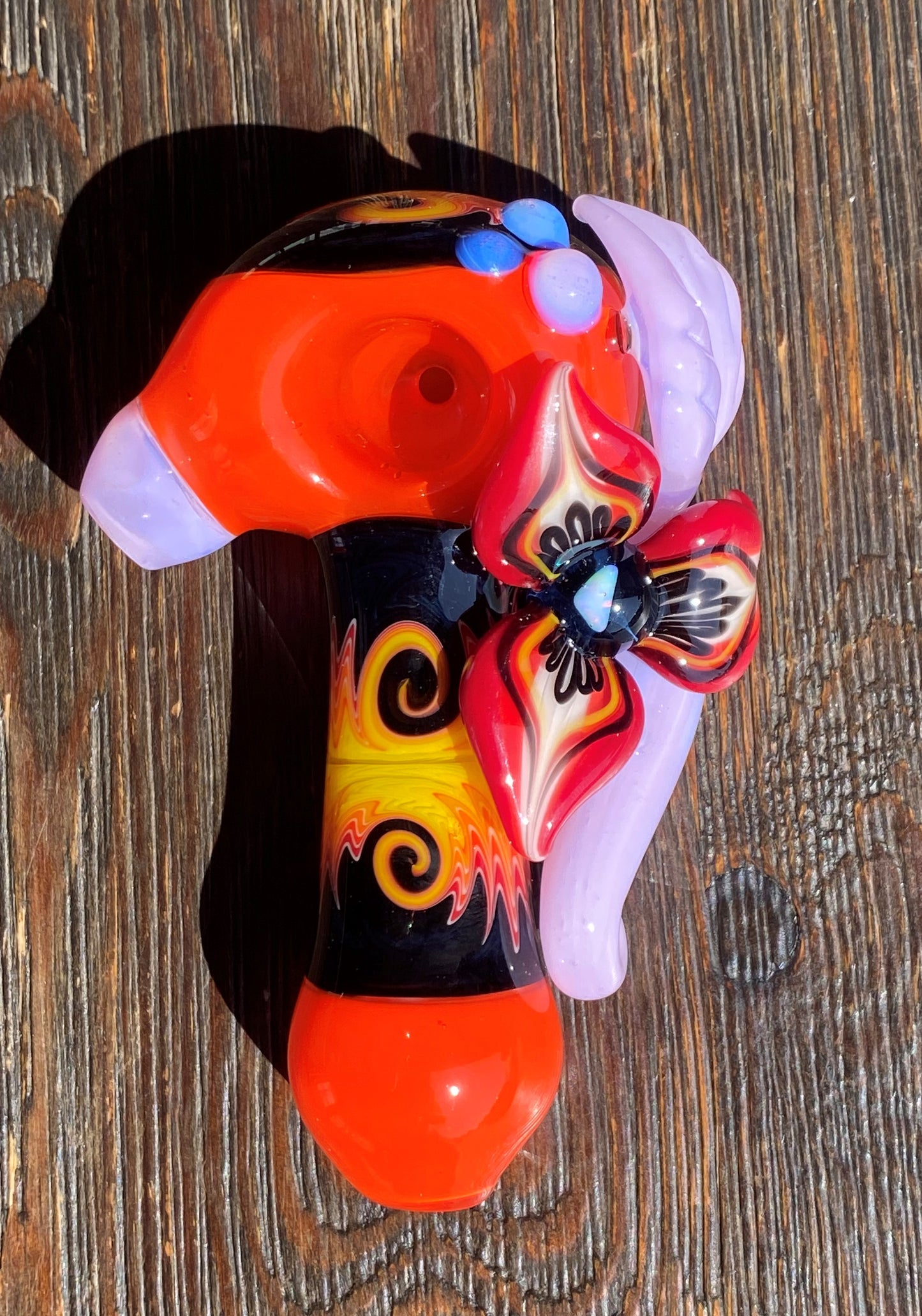Blossom Glass Spoon Pipe #5